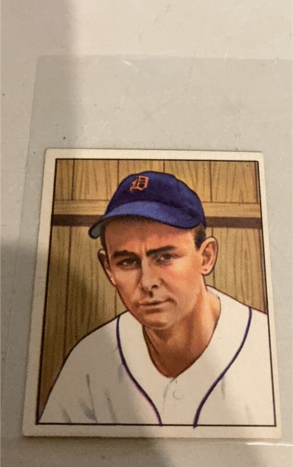 1950 Bowman #210 Ted Gray — front