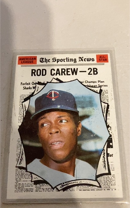 1970 Topps #453 Rod Carew The Sporting News — front