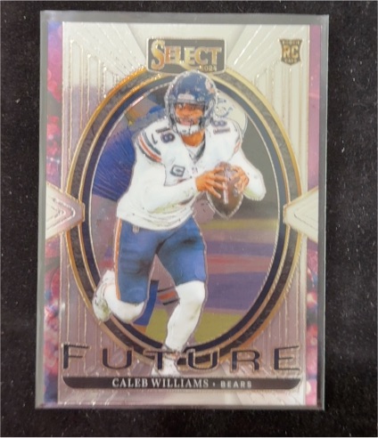 2024 Panini Select #18 Caleb Williams Future Rookie Chicago Bears — front