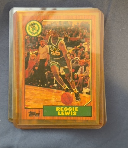 1992-93 Topps Archives #94 Reggie Lewis Boston Celtics — front