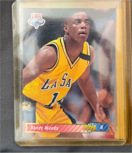 1992-93 Upper Deck #12 Randy Woods — front