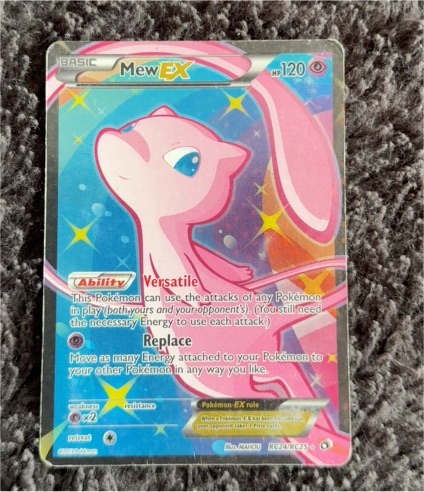 2013 Pokémon Legendary Treasures Radiant Collection #RC25 Mew EX — front