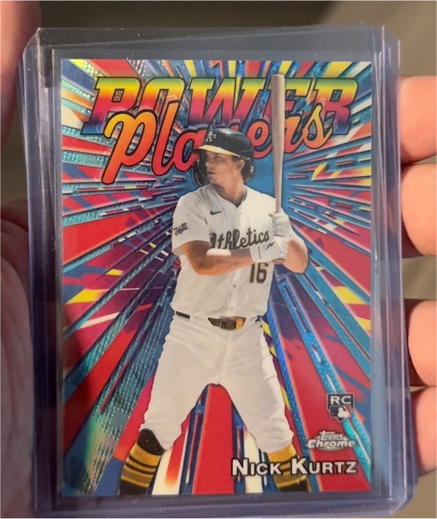 2025 Topps Chrome Update Series #PP-30 Nick Kurtz — front