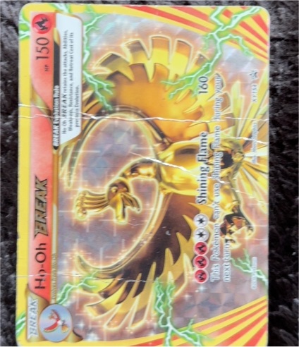 2016 Pokémon XY #XY154 Ho-Oh BREAK — front