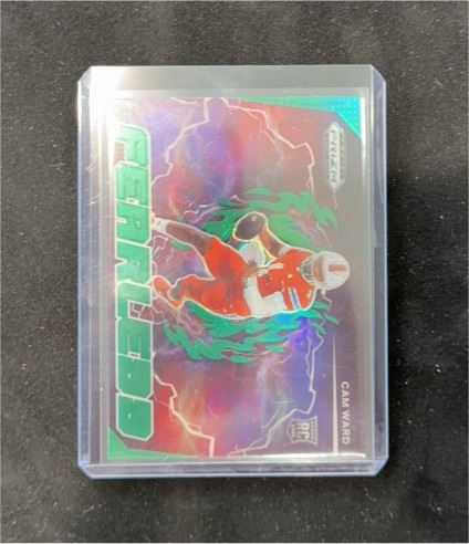 2025 Panini Prizm Draft Picks #F-CWD Cam Ward — front