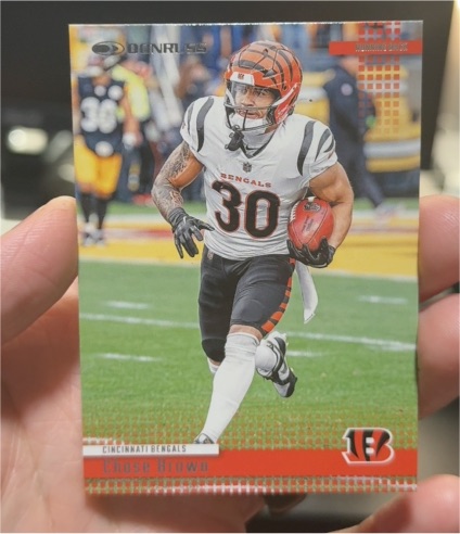 2024 Panini Donruss Retro 2004 #15 Chase Brown — front