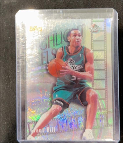 1999-00 Topps Chrome Highlight Reels #HR7 Grant Hill — front