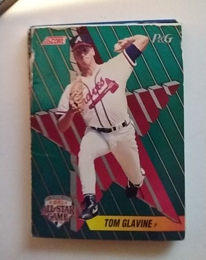 1992 Score P&G #18 Tom Glavine — front