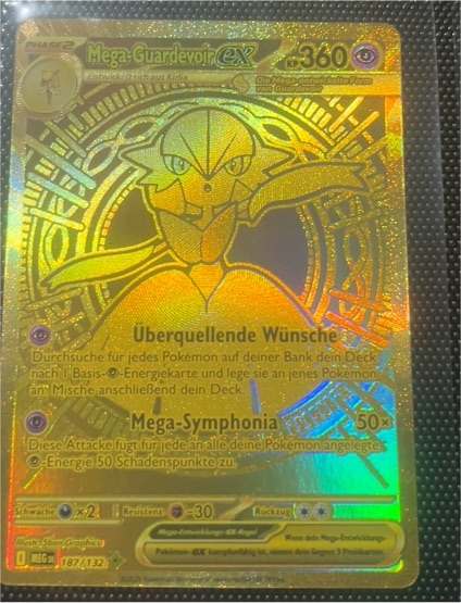2025 Pokémon TCG Mega Evolutions #187 Mega Gardevoir EX — front