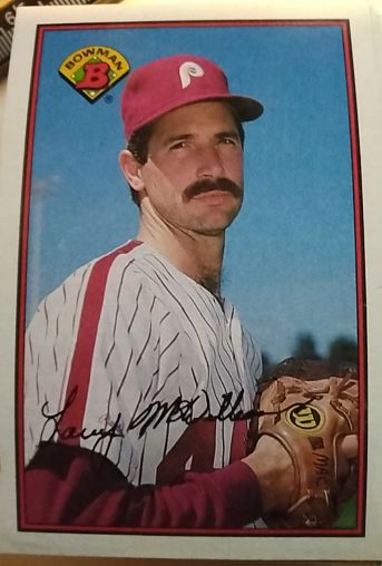 1989 Bowman #397 Larry McWilliams Philadelphia Phillies — front