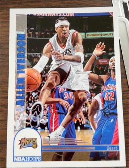 2022-23 Panini NBA Hoops Tribute #297 Allen Iverson — front