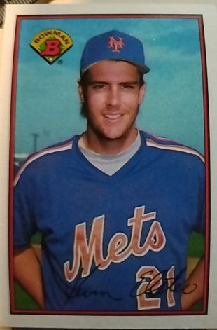 1989 Bowman #383 Kevin Elster — front