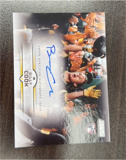 2025 Topps Stadium Club #SCBA-BC Billy Cook — front