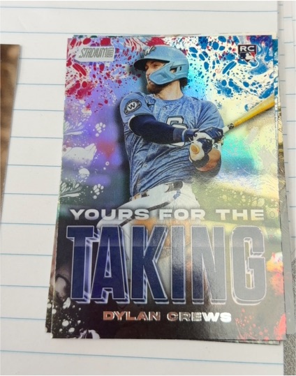 2025 Topps Stadium Club #YK-2 Dylan Crews — front