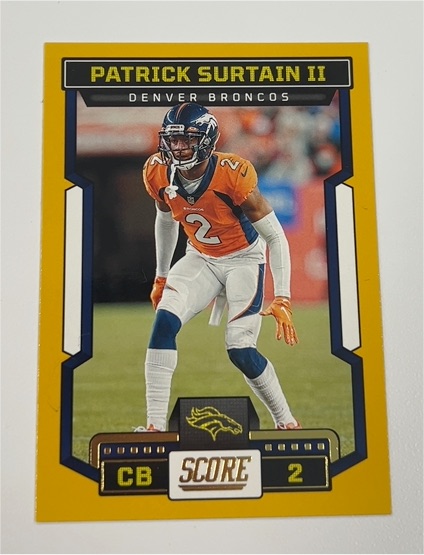 2023 Panini Score #74 Patrick Surtain II — front
