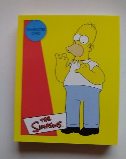 2000 Inkworks The Simpsons 10th Anniversary Promo Card P-2 Homer Simpson — front