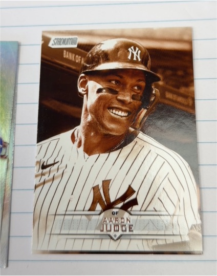 2025 Topps Stadium Club #139 Aaron Judge — front