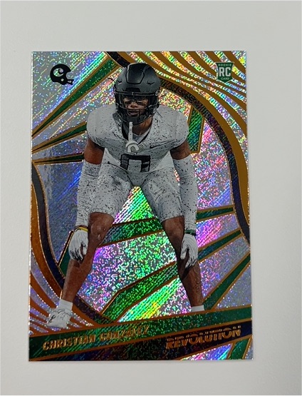 2023 Panini Chronicles Draft Picks Revolution #52 Christian Gonzalez — front