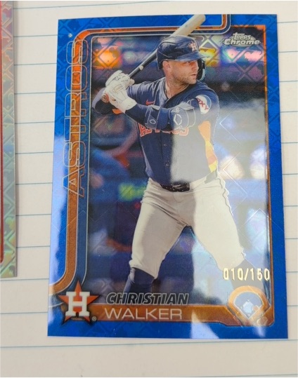 2025 Topps Chrome #279 Christian Walker — front