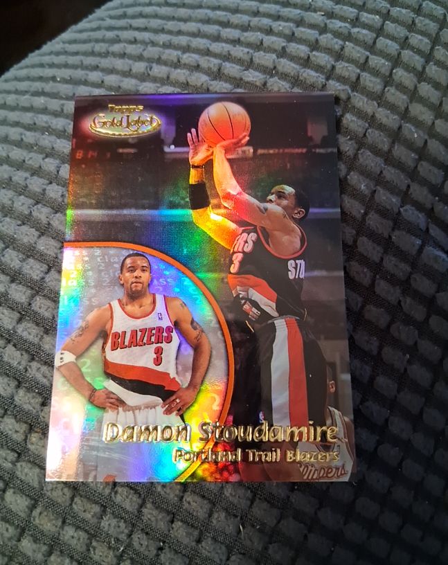 1999-00 Topps Gold Label #66 Damon Stoudamire — front