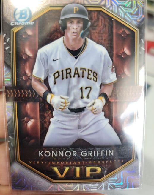 2025 Bowman Chrome #VIP-20 Konnor Griffin — front