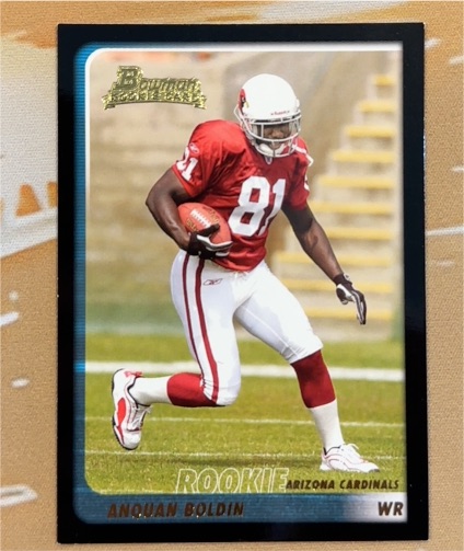 2003 Bowman #155 Anquan Boldin Rookie Arizona Cardinals — front