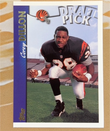 1997 Topps #402 Corey Dillon — front