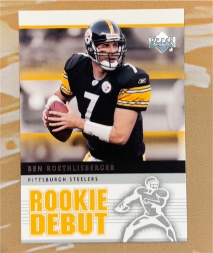 2005 Upper Deck Rookie Debut #76 Ben Roethlisberger — front