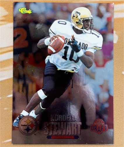 1995 Classic NFL Rookies #43 Kordell Stewart — front
