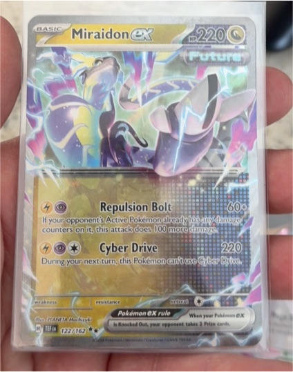 2022 Pokémon TCG #122 Miraidon ex — front