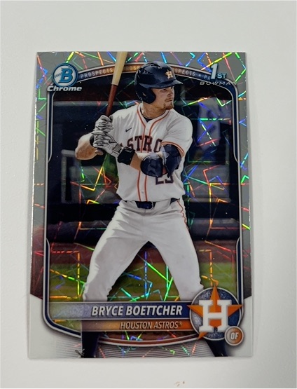 2025 Bowman Chrome #BCP-243 Bryce Boettcher — front