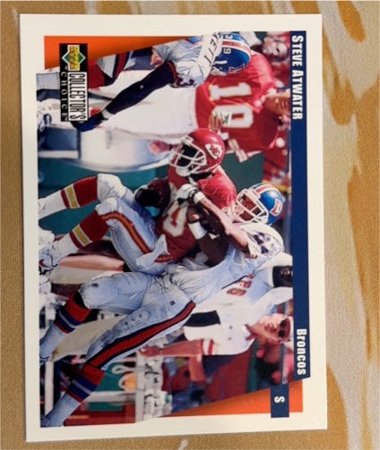 1997 Upper Deck Collector's Choice #414 Steve Atwater — front