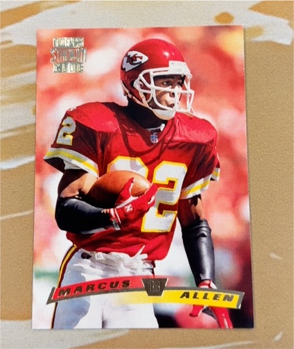 1996 Topps Stadium Club #220 Marcus Allen — front