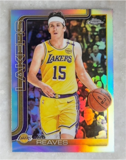 2025-26 Topps Chrome #126 Austin Reaves — front