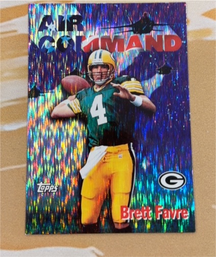 1997 Topps Season's Best Air Command #4 Brett Favre — front