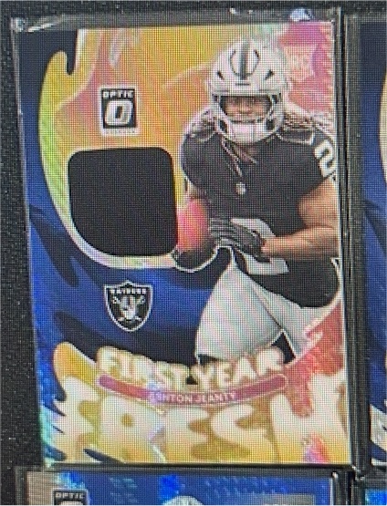 2025 Panini Donruss Optic #FYFBH-AJY Ashton Jeanty First Year Fresh Patch — front
