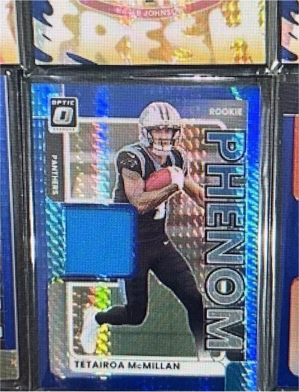 2025 Panini Donruss Optic Rookie Phenom Patch #RPBH-TMN Tetairoa McMillan — front