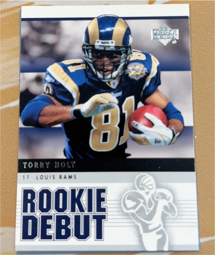2005 Upper Deck Rookie Debut #91 Torry Holt — front