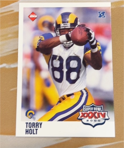 2000 Collector's Edge Super Bowl XXXIV #R6 Torry Holt — front
