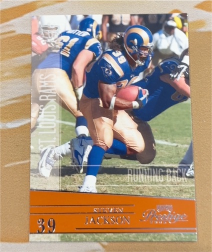 2006 Playoff Prestige #137 Steven Jackson — front
