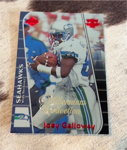 1999 Collector's Edge Odyssey Millennium Collection #134 Joey Galloway — front