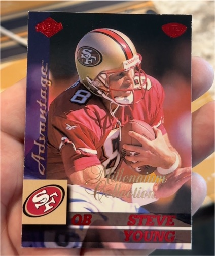 1999 Collector's Edge Advantage #133 Steve Young — front