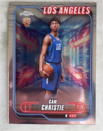 2024-25 Topps Chrome #151 Cam Christie — front