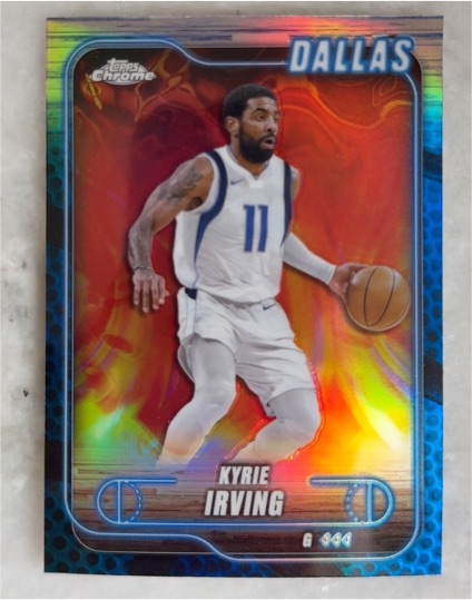2024-25 Topps Chrome #117 Kyrie Irving — front