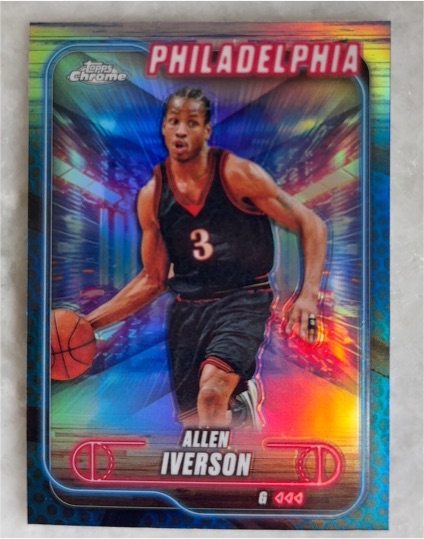 2024-25 Topps Chrome #94 Allen Iverson — front