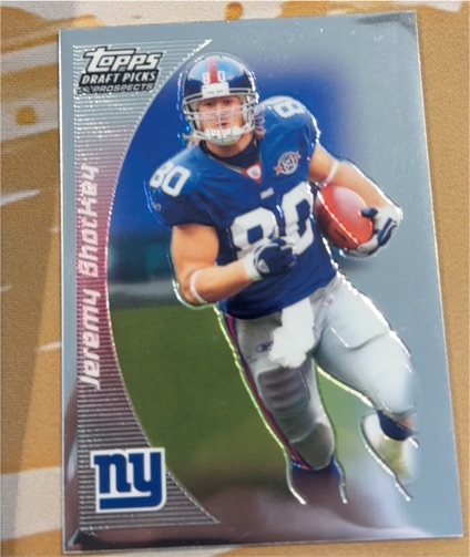 2005 Topps Draft Picks & Prospects #24 Jeremy Shockey — front