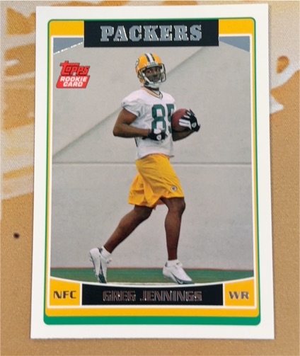 2006 Topps #369 Greg Jennings Rookie Card — front
