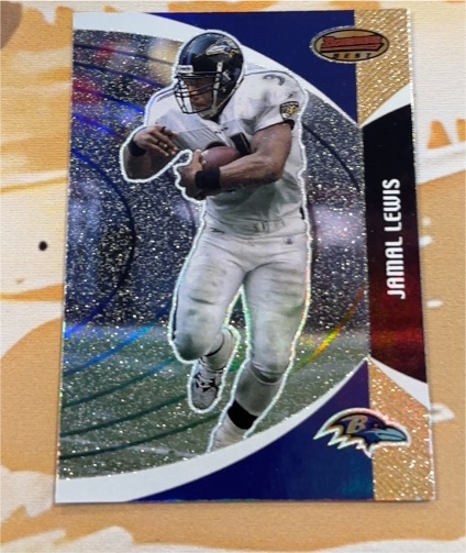 2003 Bowman's Best #12 Jamal Lewis — front