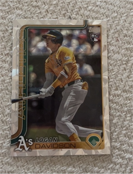 2025 Topps Update #US213 Logan Davidson — front