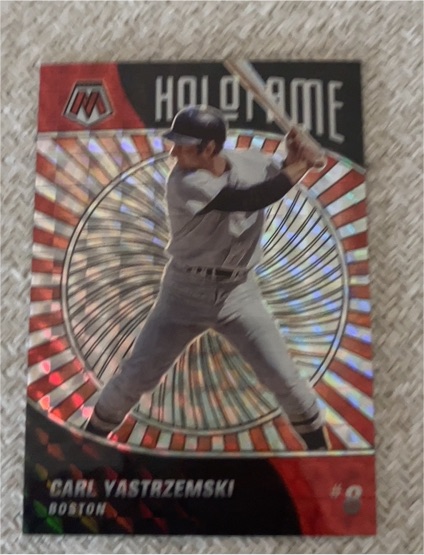 2022 Panini Mosaic Holofame #HF-6 Carl Yastrzemski — front